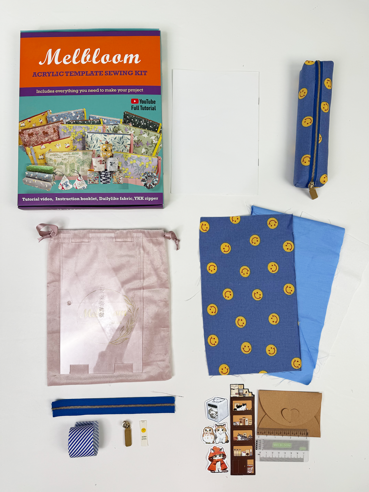 DIY Sewing Kit, Pencil Pouch
