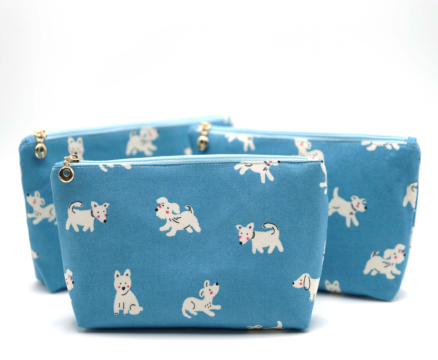 Shy Dog Zipper Pouch