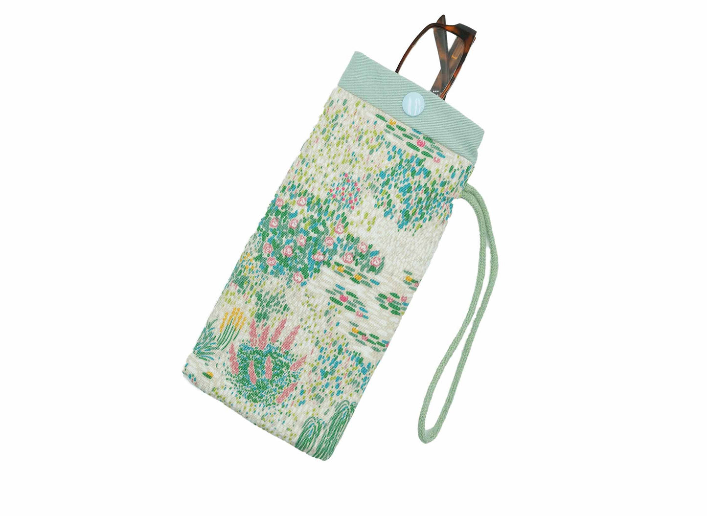 Giverny Fabric Glasses Case