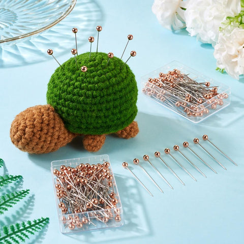 100Pcs Stainless Steel Ball Positioning Head Pins