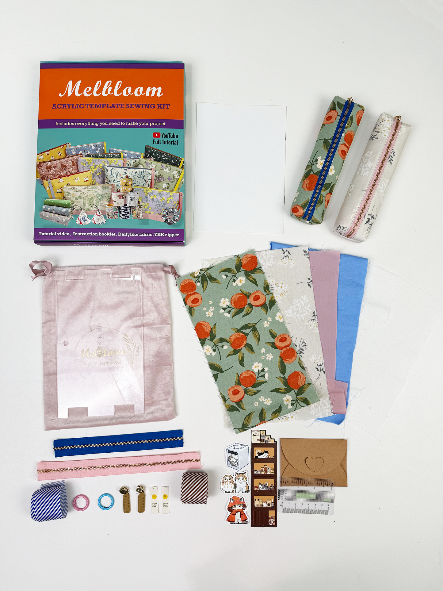 DIY Sewing Kit, Pencil Pouch