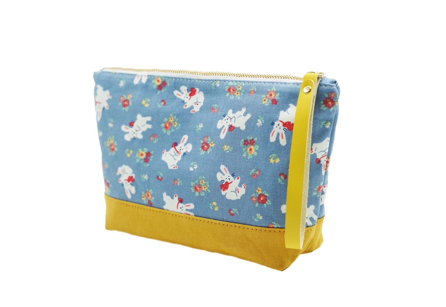 Happy Rabbits Zipper Bag, Make-Up Bag