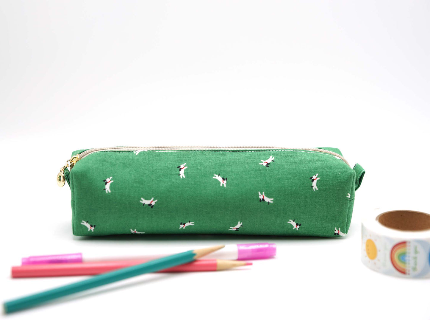 Happy Dog Pencil Pouch, Pen Case