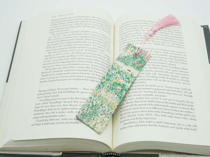 Giverny Fabric Bookmark