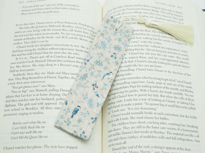 Wander About Forest Fabric Bookmark