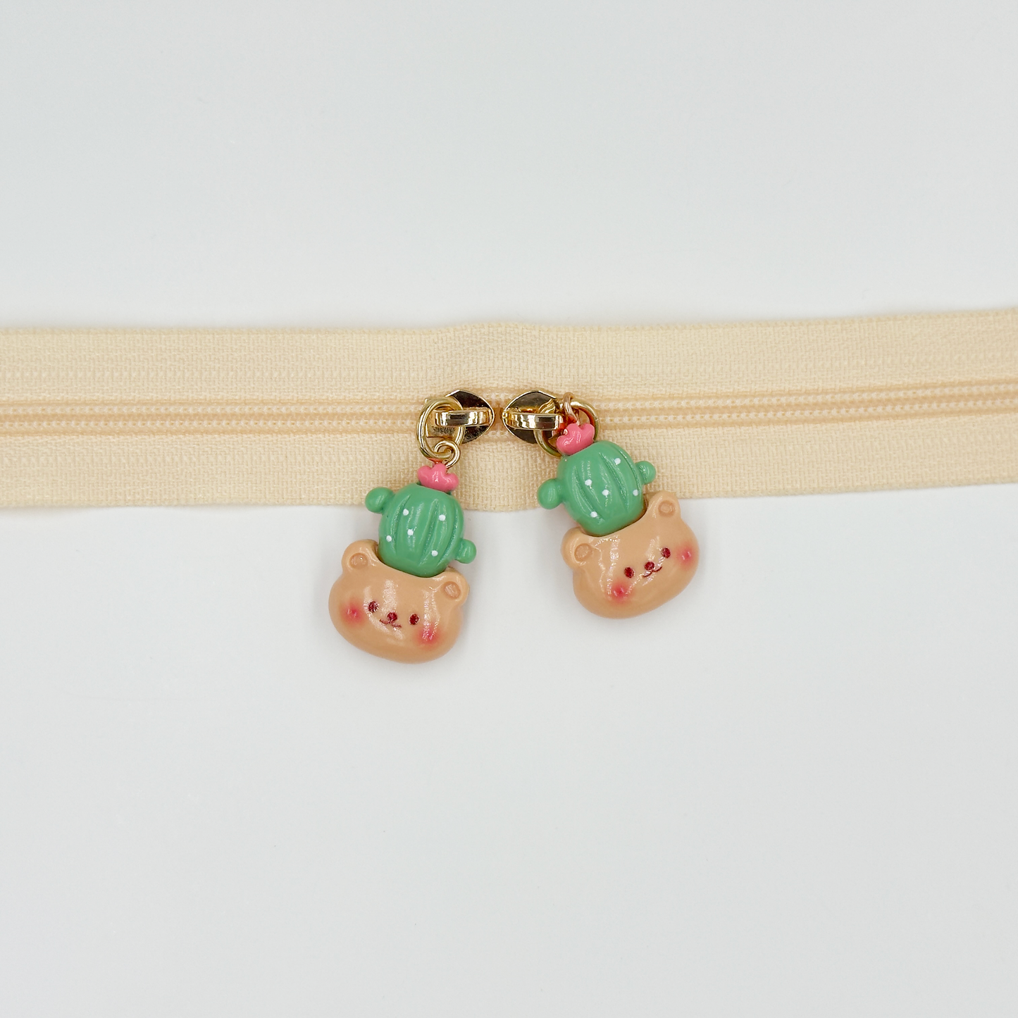 Cactus Zipper Pulls 4PCS