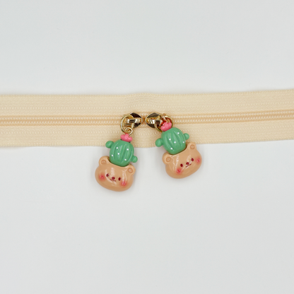 Cactus Zipper Pulls 4PCS