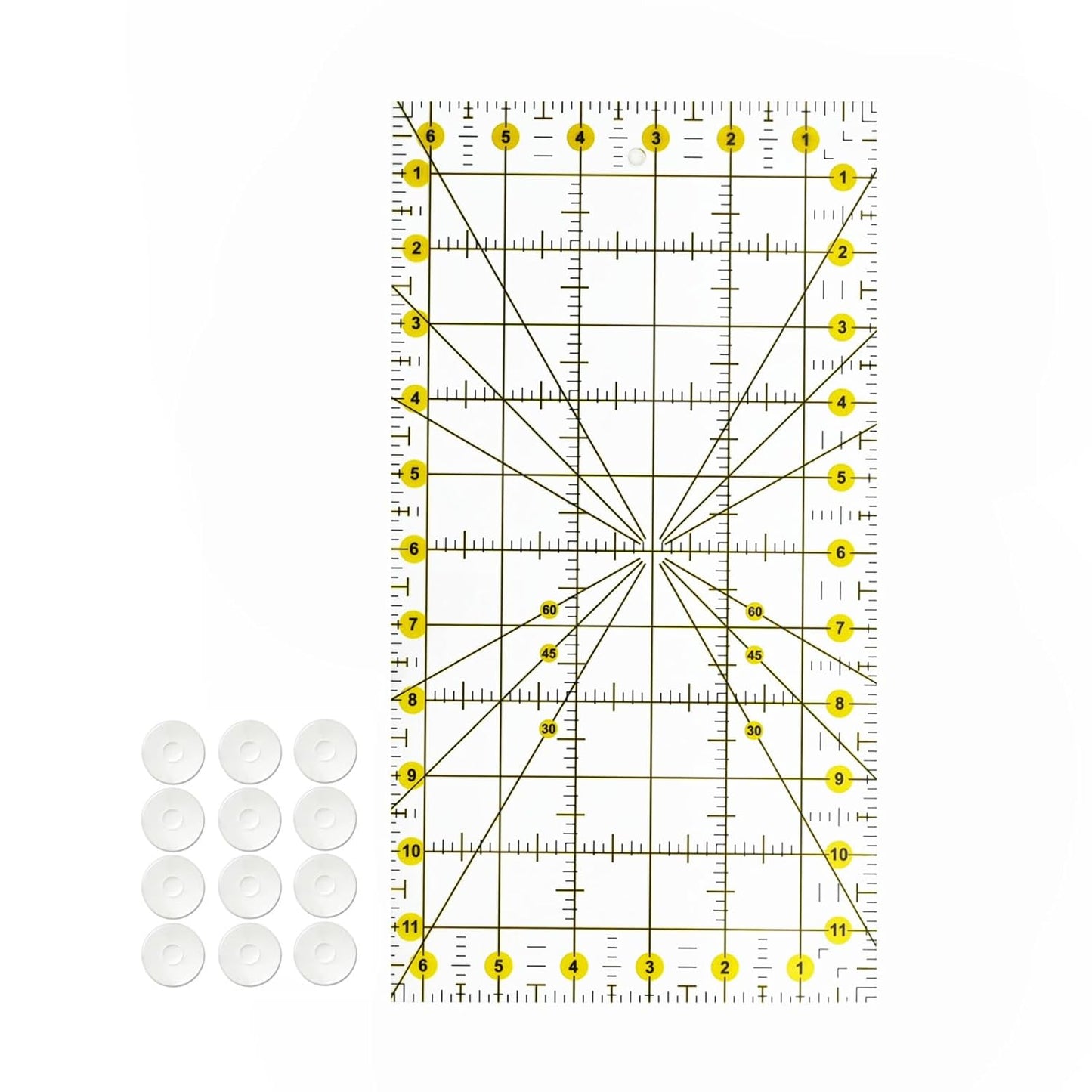 Quilting Rulers Fabric Cutting Ruler