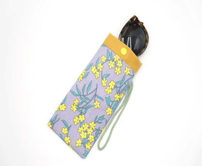 Euphorbia Fabric Glasses Case