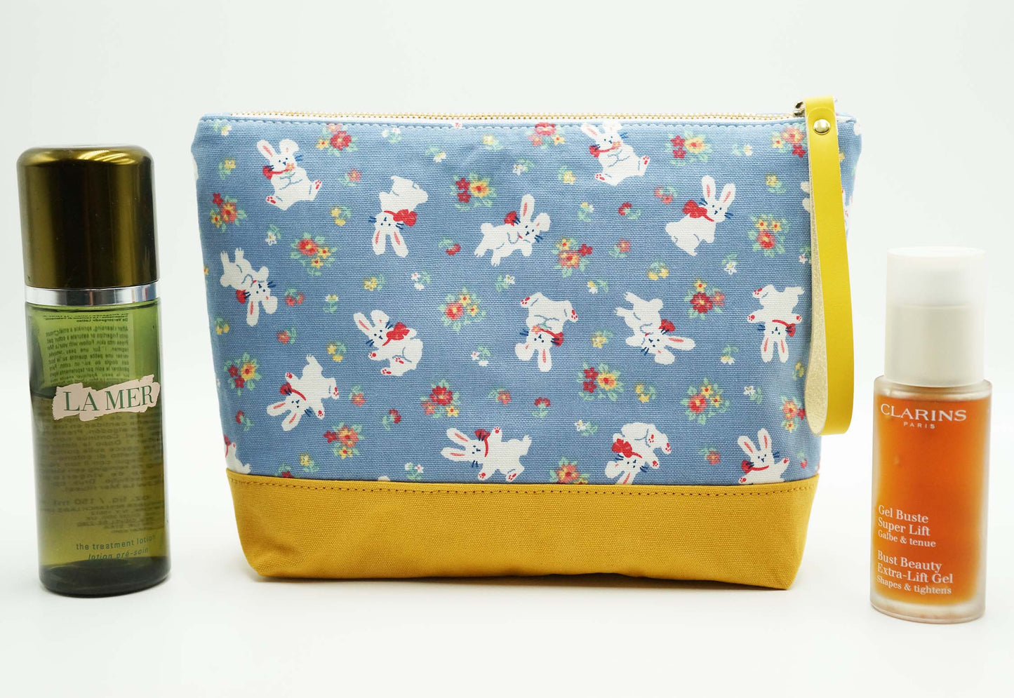 Happy Rabbits Zipper Bag, Make-Up Bag