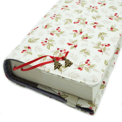 Cornus Book cover,  Fabric Dust Jacket