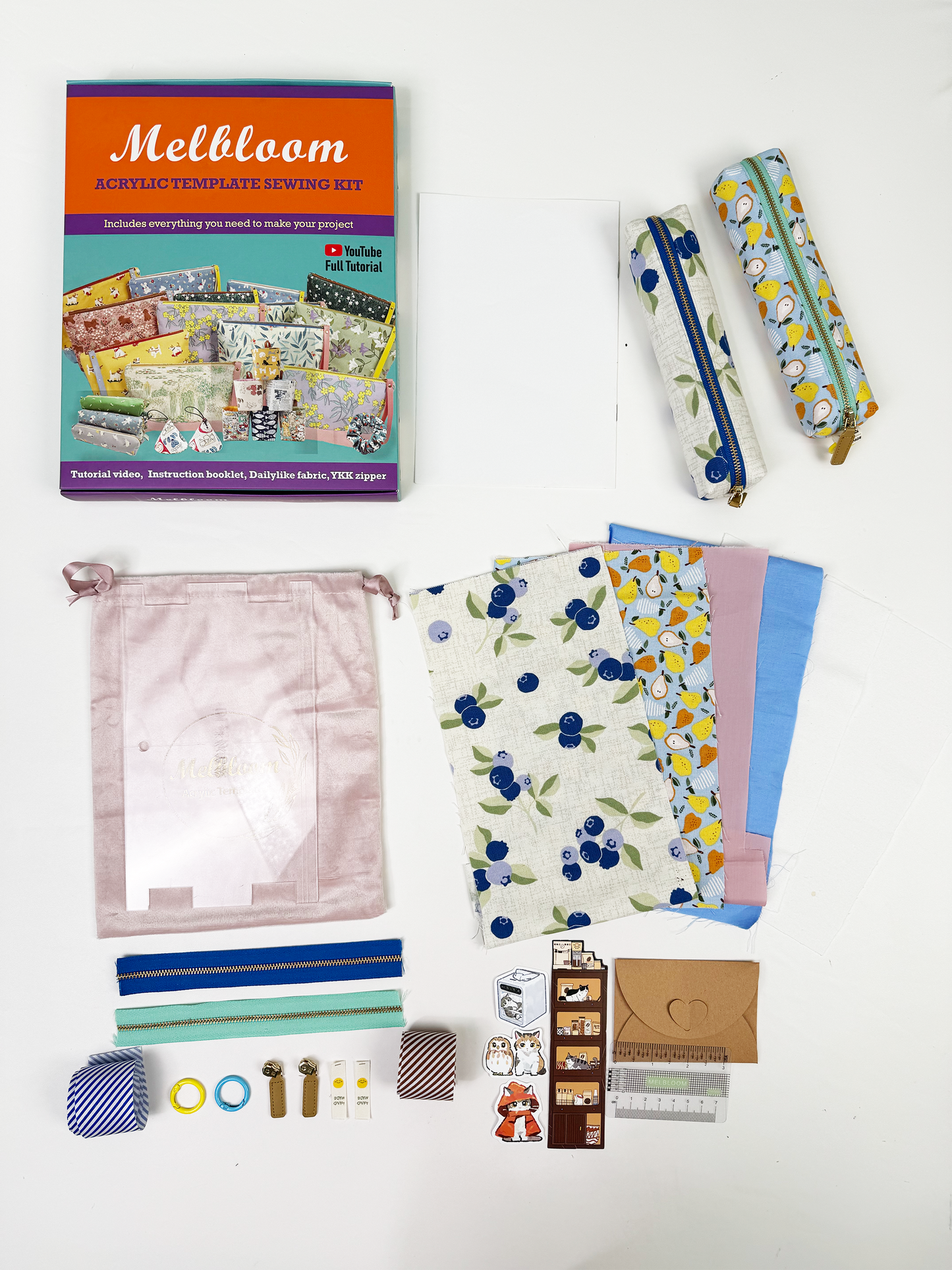 DIY Sewing Kit, Pencil Pouch