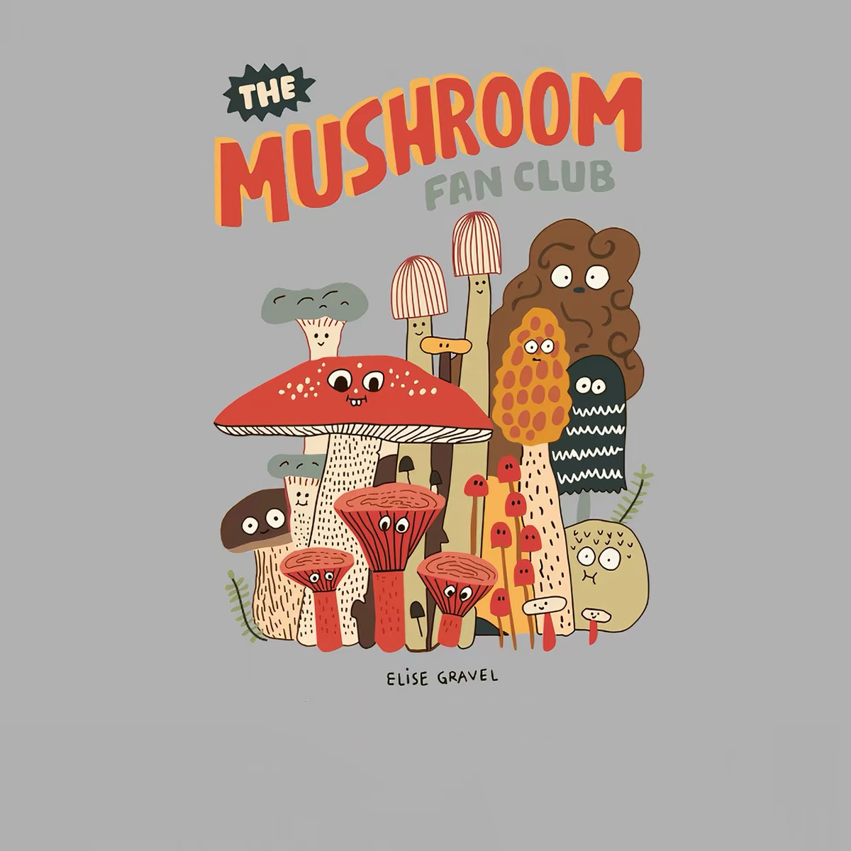 Mushrooms Iron On DTF Transfer