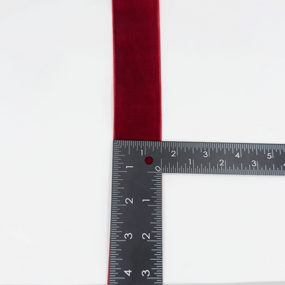 1.5'' Red Velvet Ribbon