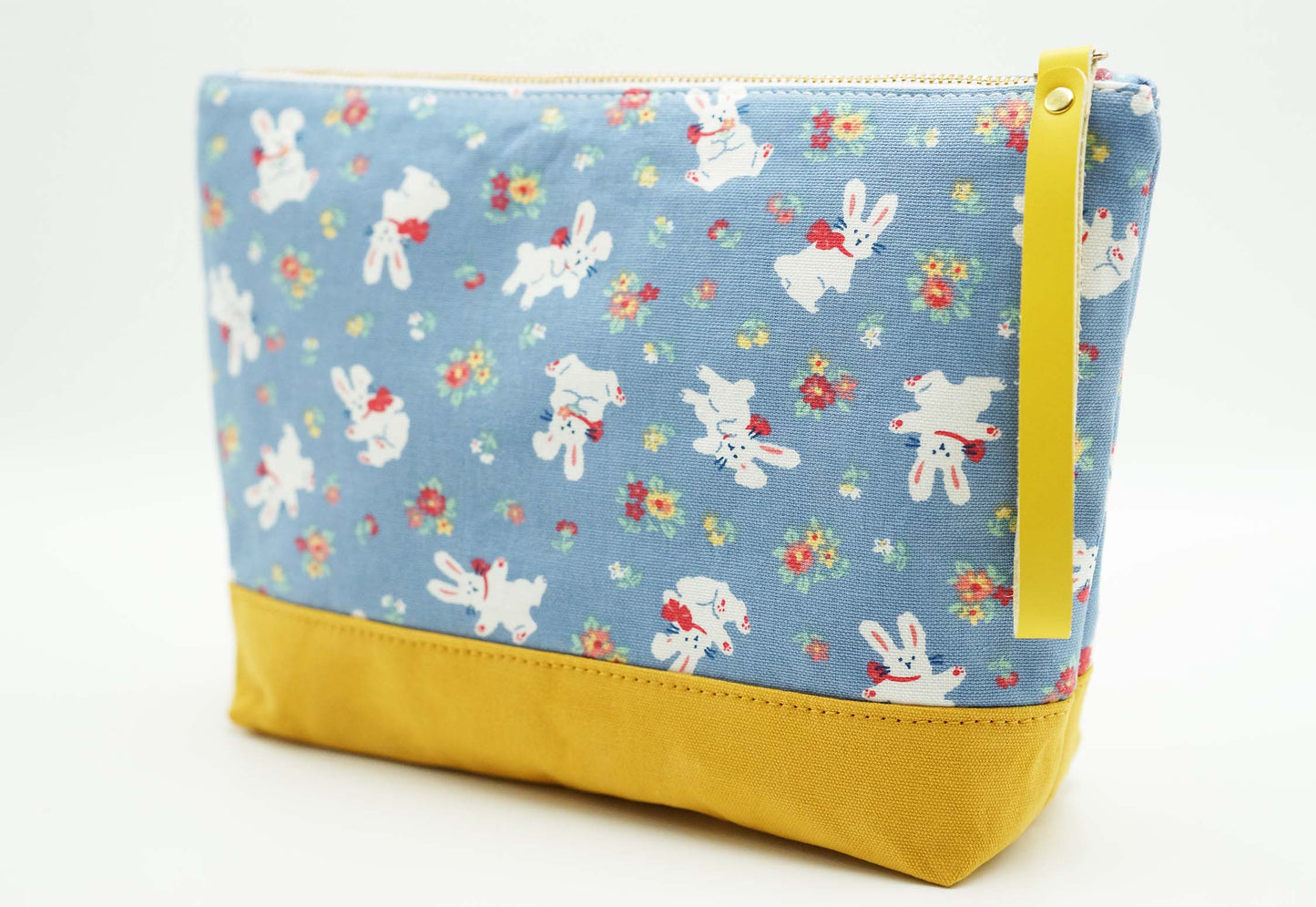 Happy Rabbits Zipper Bag, Make-Up Bag