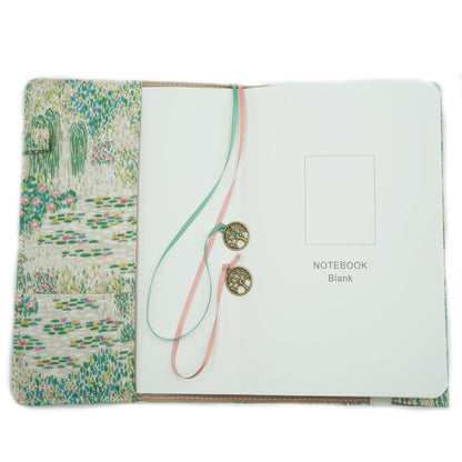 Giverny Book Cover, Fabric Dust Jacket