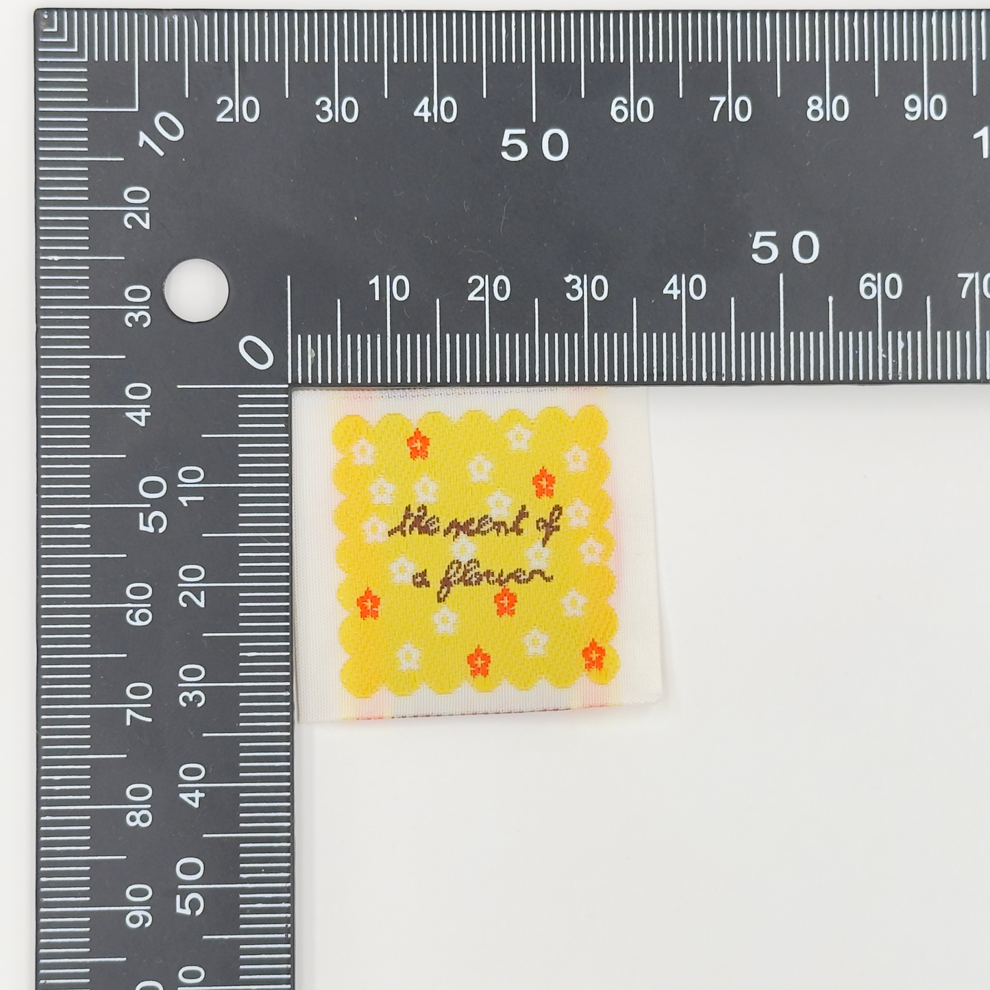 Scent of Flower Woven Labels
