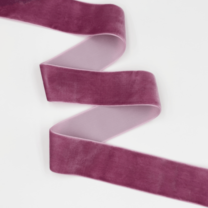 1.5'' Purple Pink Velvet Ribbon