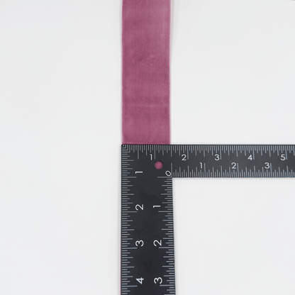 1.5'' Purple Pink Velvet Ribbon