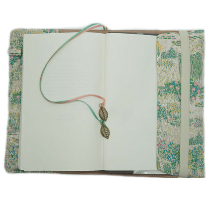 Giverny Book Cover, Fabric Dust Jacket