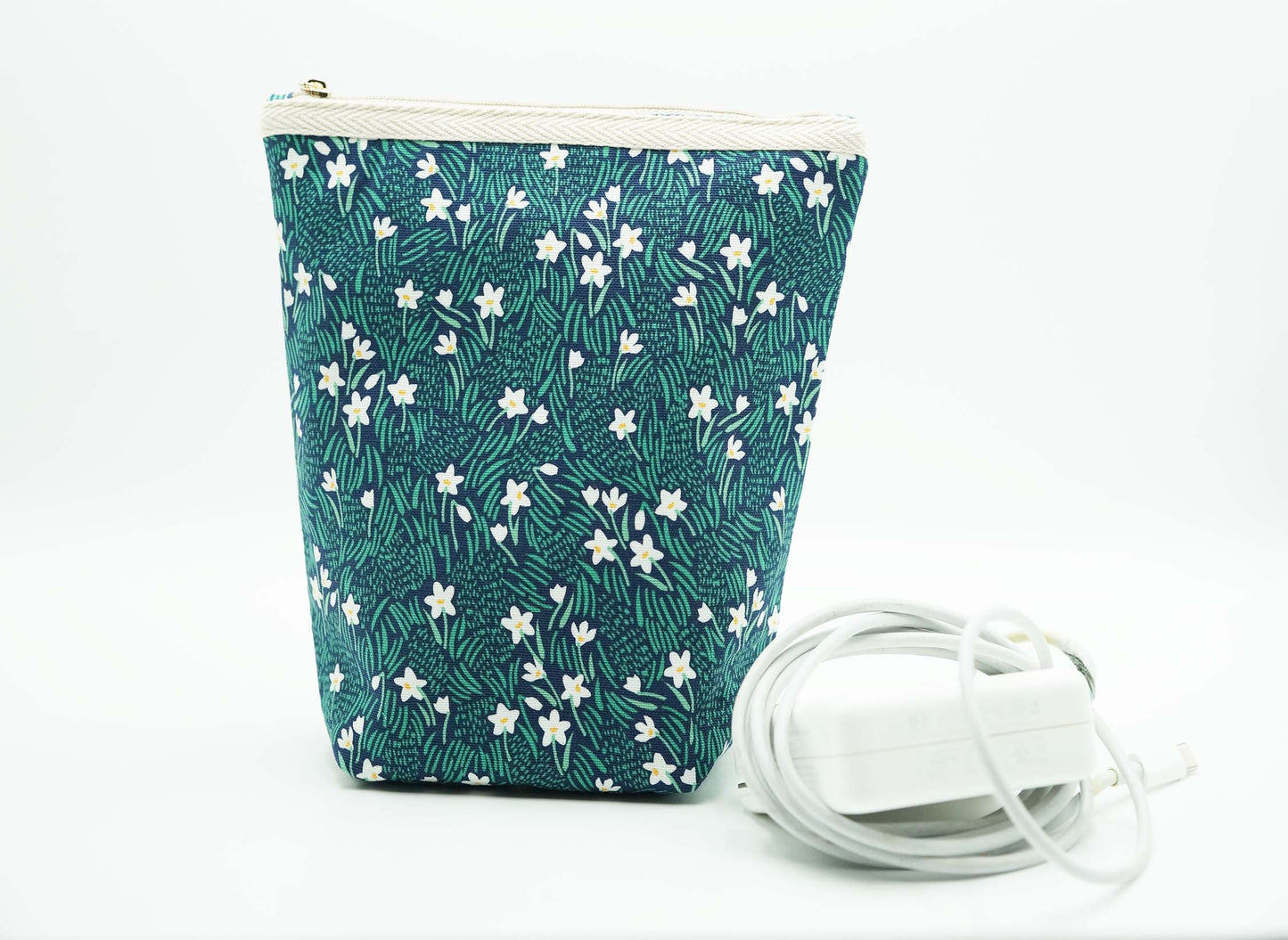 In Good Time Basic Zipper Pouch, Charger Bag