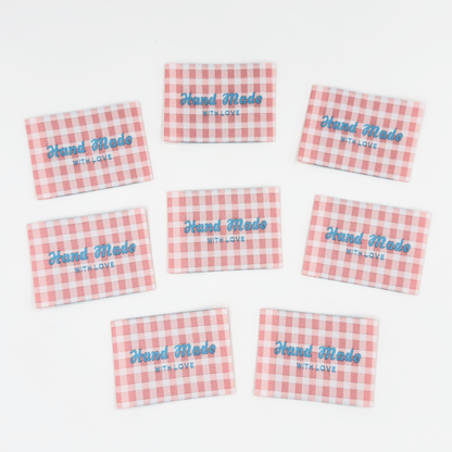 Check Handmade Woven Labels