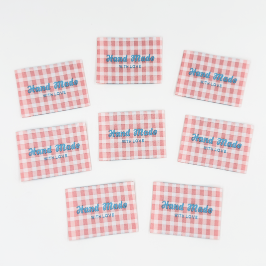 Check Handmade Woven Labels