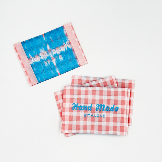 Check Handmade Woven Labels