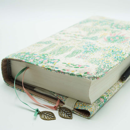 Giverny Book Cover, Fabric Dust Jacket