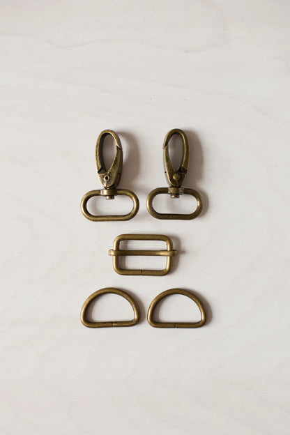 1'' Wide Adjustable Strap Hardware Kit, 5 Pieces