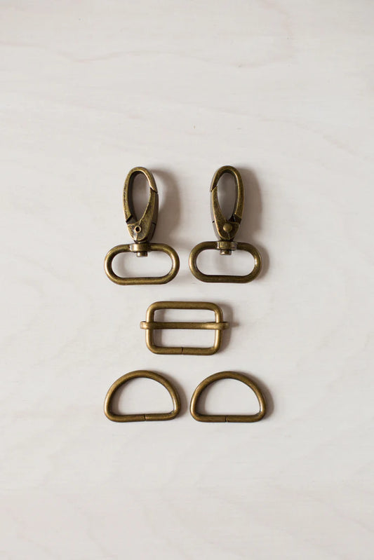1'' Wide Adjustable Strap Hardware Kit, 5 Pieces