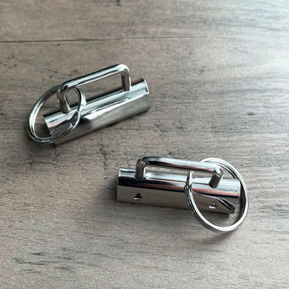 Key Fob Hardware with Key Rings l 5 PCS