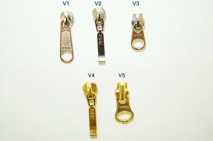 YKK Metal Zipper Pulls