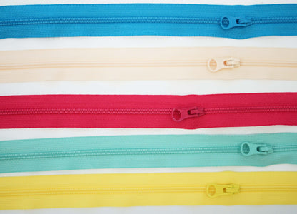 YKK color zipper pulls