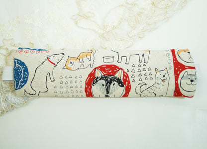 Puppy Case with Elastic Strap for Journal or Planner