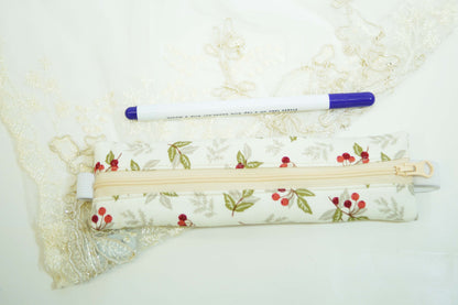 Cornus Pencil Case with Elastic Strap for Journal or Planner