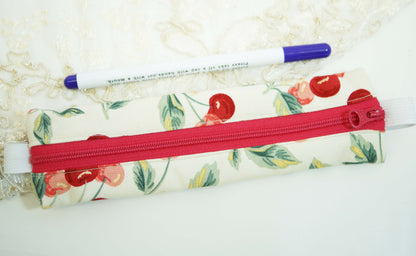 Cherish Pencil Case with Elastic Strap for Journal or Planner