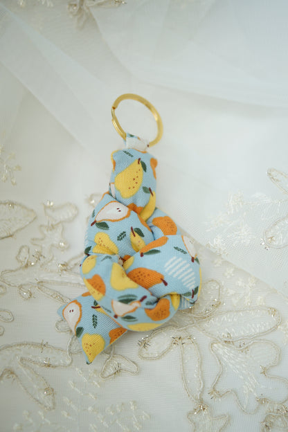 Poire Fabric Keychain, Bag Charm