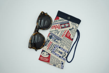 Happy Girls Fabric Glasses Case