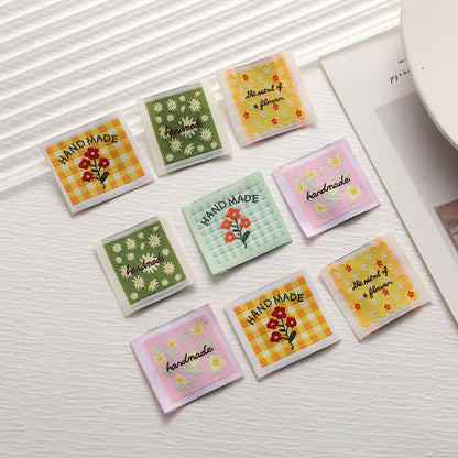 Scent of Flower Woven Labels