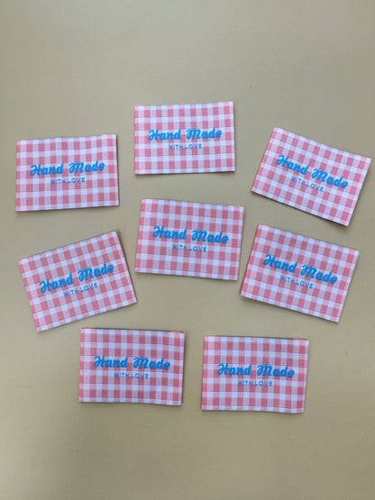 Check Handmade Woven Labels
