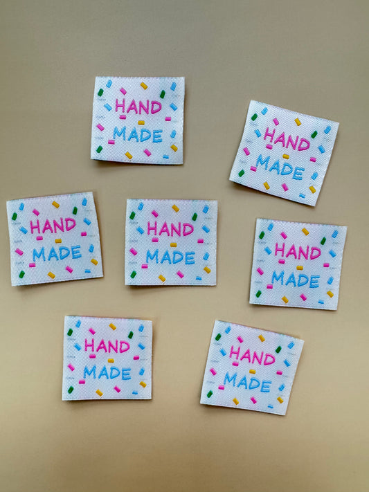 Candy HandMade Woven Labels