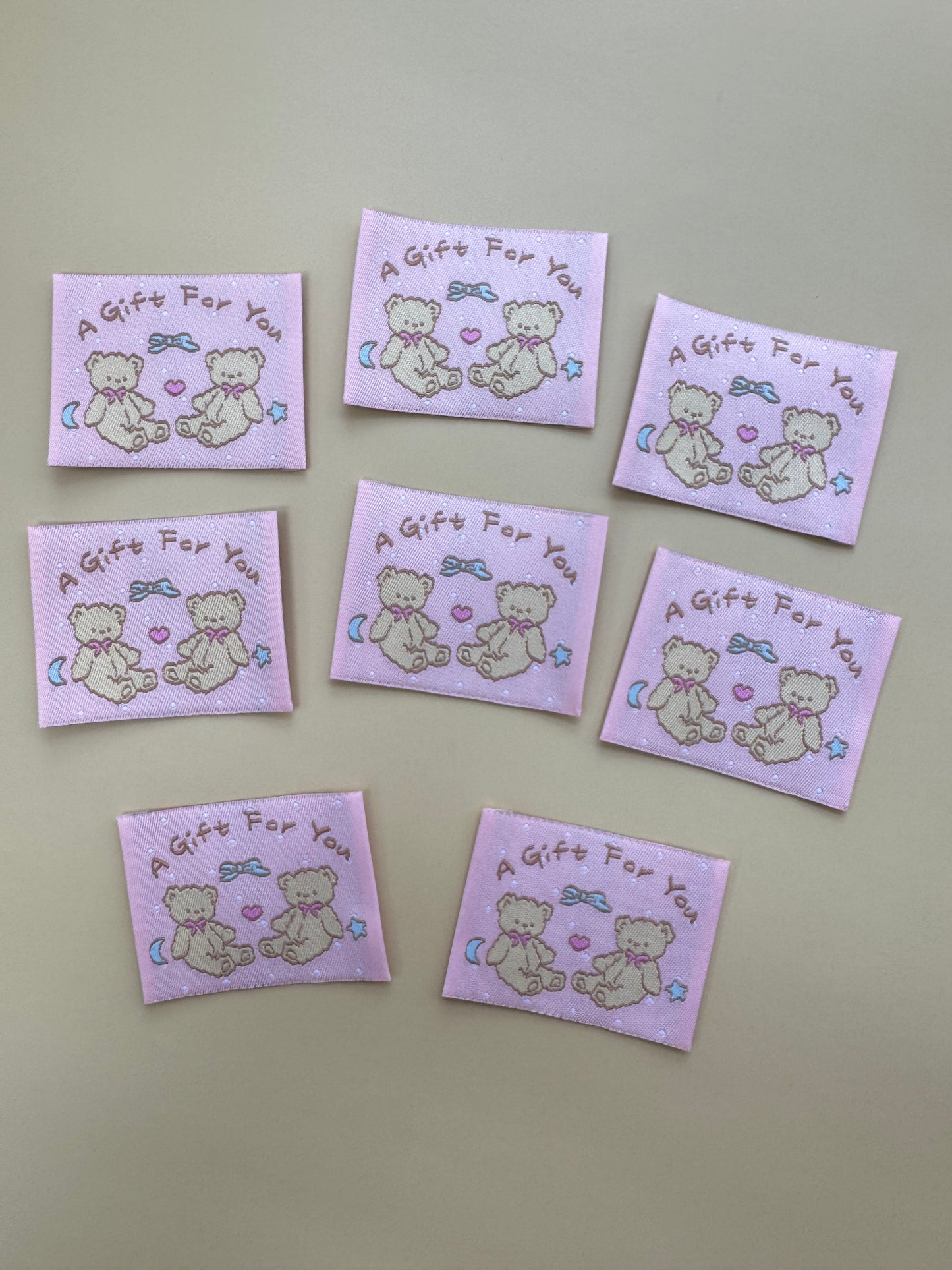 A Gift For You Woven Labels