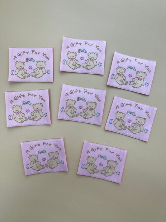 A Gift For You Woven Labels