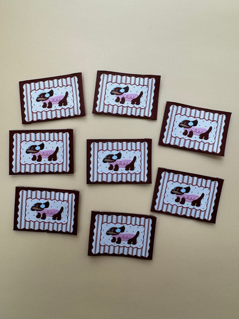 Puppy Woven Labels