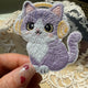 Cat with Headphones Patch