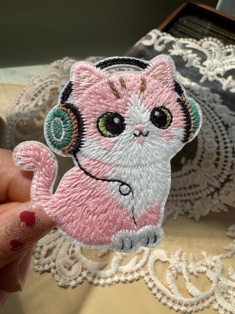 Pink Cat Patch