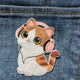 Brown Cat Patch