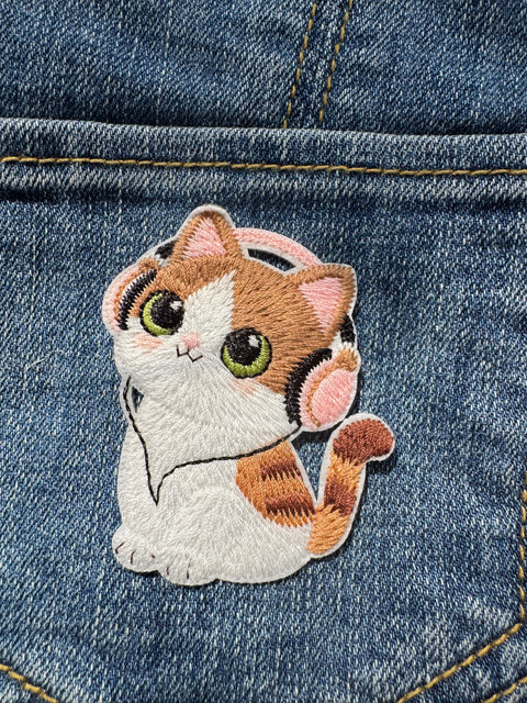 Brown Cat Patch