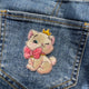 Cat with Bow and Crown Patch